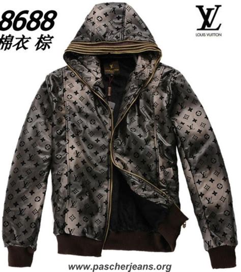 veste en cuir louis vuitton homme